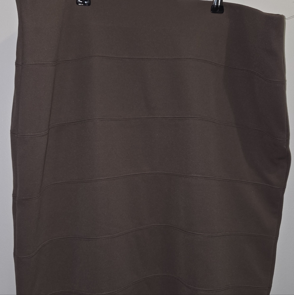 Alfani Dark Brown Pencil Skirt